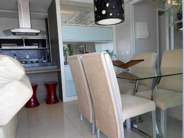 Apartamento no Allegro 14º andar, todo projetado, 3 quartos, 2 vagas - Foto 5