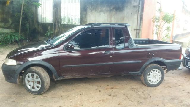 Vendo linda strada 1.5 2002 cabine estendida completa.pneus novos