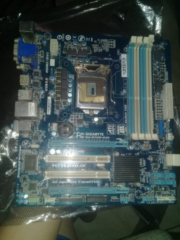 Com Defeito Placa Mae Gigabyte Ga 5m D3h Lga 1155 Ddr3 Computadores E Acessorios Redencao Manaus Olx