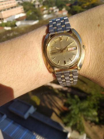 Raríssimo Seiko 19 Jewels * Golden Edition Fab 05/83 - Foto 4