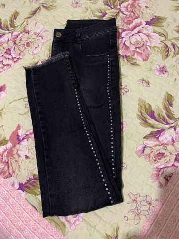Calça jeans feminina número 38 - Foto 4