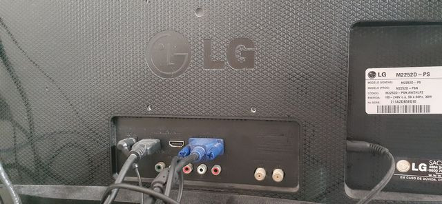 TV-monitor 21,5" com controle remoto - Foto 6