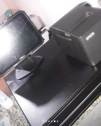Equipamento para seu estabelecimento (Tablet, empressora e gaveta de moeda).