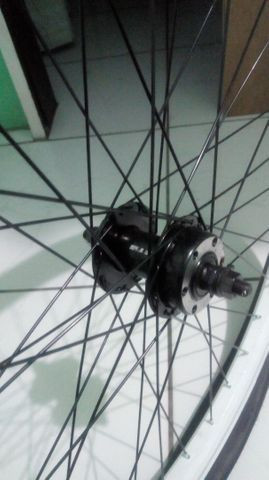 Aros completos com pneu (vendo pneu separado) - Foto 3