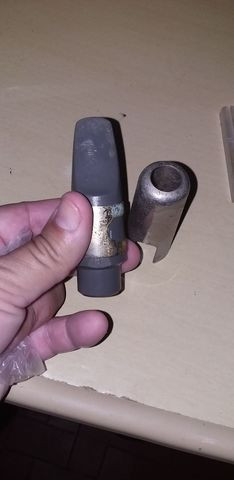 Boquilha sax alto rico royal M7 - Foto 3