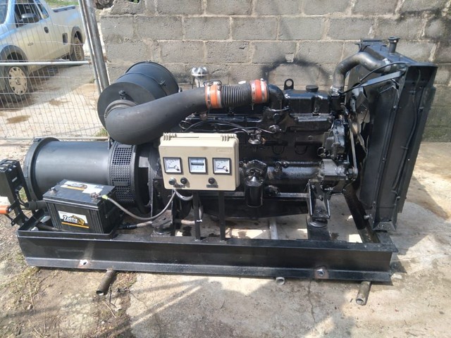 Gerador de Energia 40 KVA 250 HRS Revisado C/ Garantia Testado em Carga / PI
