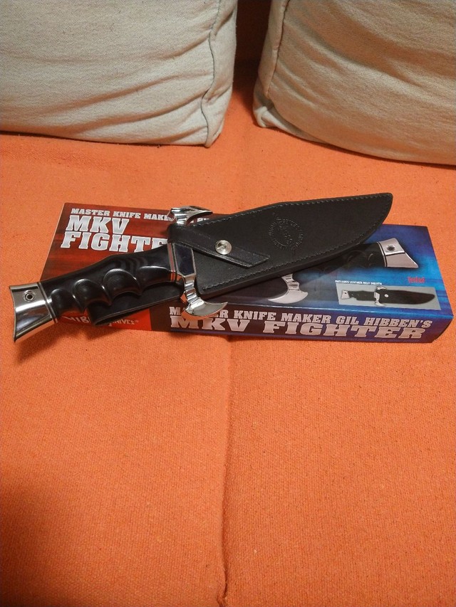 Faca Gil Hibben's Autêntica e exclusiva!! Nova na caixa. - Foto 2