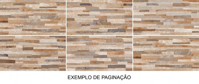 Revestimento 33x59 Canjiquinha Marrom Lef Cerâmica - Foto 4