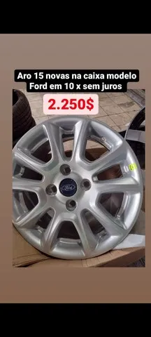 Jogo de rodas aro 15 novas na caixa modelo Ford Ecosport original em 10 x 