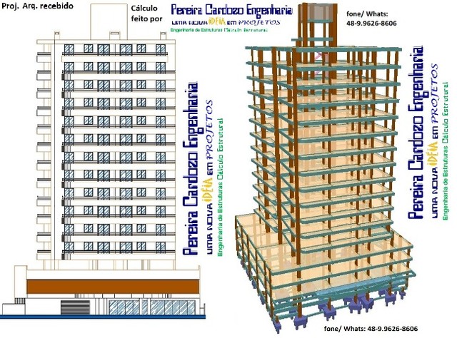 Projeto Cálculo Estrutural - Estruturas de Concreto Armado - Foto 4