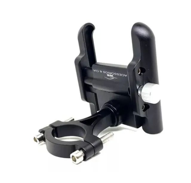 Suporte De Celular Resistente Em Alumínio Para Bicicleta Moto Mountain Bike - Foto 4