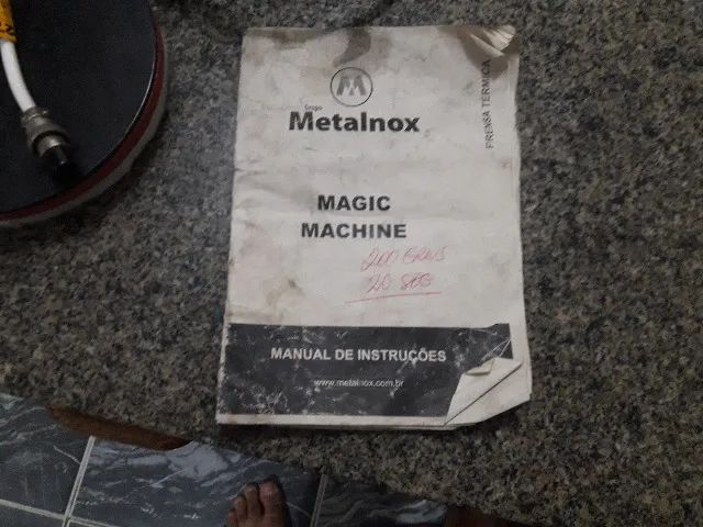 Prensa metalnox 4x1 (Sublimação) 