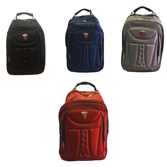 Mochila Masculina MPower 3D com Alça Reforçada C/Cabo de Aço e USB