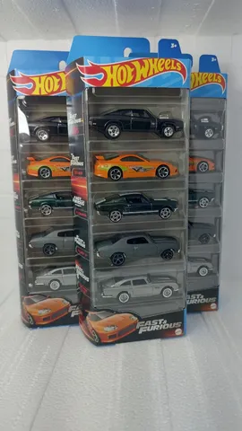 Carrinho Pack De 5 Hot Wheels - Velozes E Furiosos- Raro