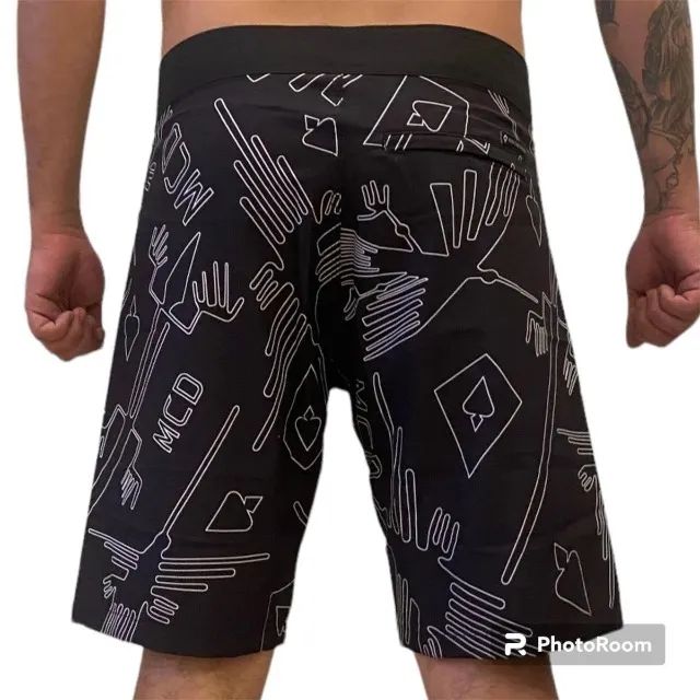 Bermuda MCD Nazca Preta Original - Foto 5