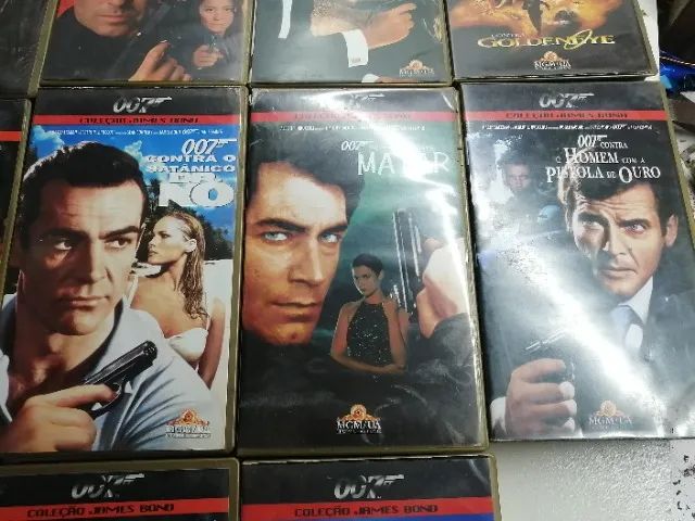 Lote 15 fitas vhs 007 James Bond! - Foto 3