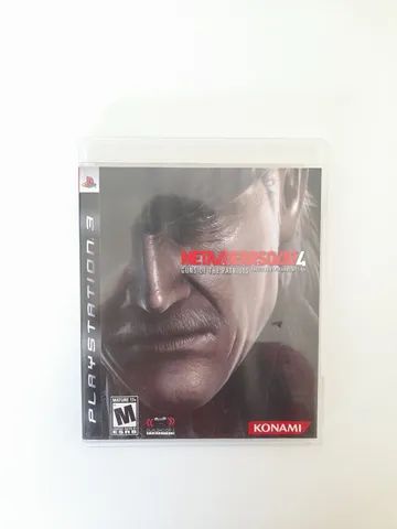 Jogo Metal Gear Solid 4 de PS3