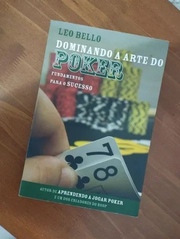 Livro "Dominando a arte do poker", de Leo Bello