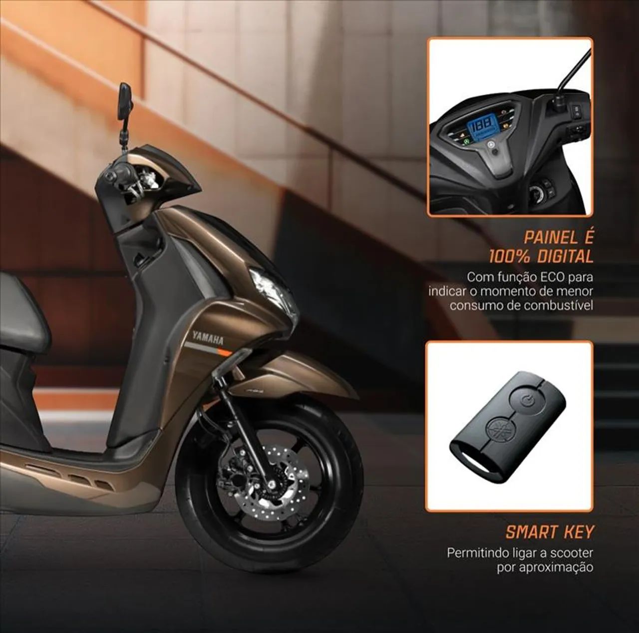 YAMAHA FLUO 125 ABS - Foto 3