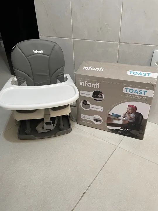 Cadeira de Alimentação Infantil Portátil Toast - Foto 3