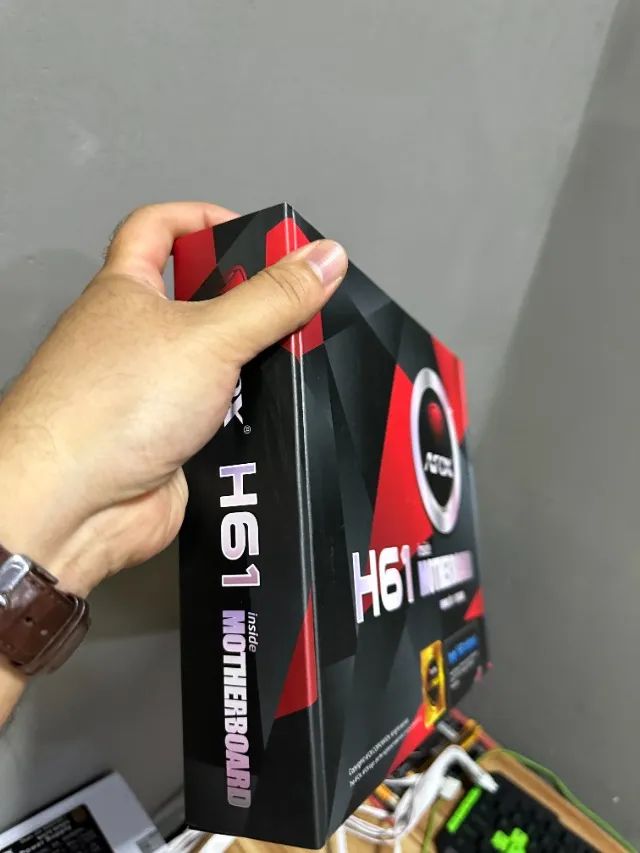 Placa Mãe 1155 BlueCase BMBH61 VGA/HDMI i3 i5 i7 - Foto 2