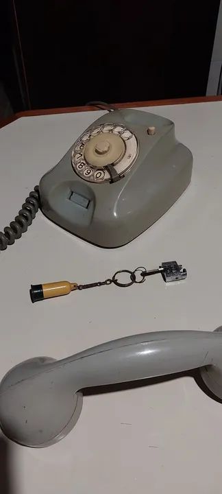 Antigo telefone de discar Siemens - Foto 4