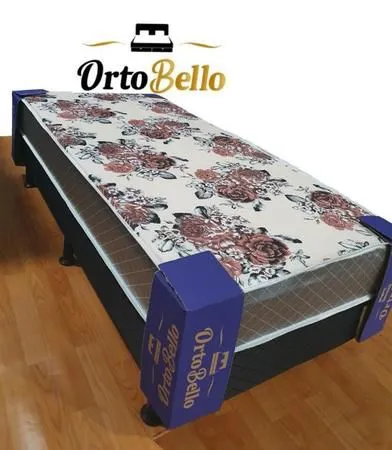 Cama Box Solteiro Lisboa - Frete grátis - Pague na Entrega!