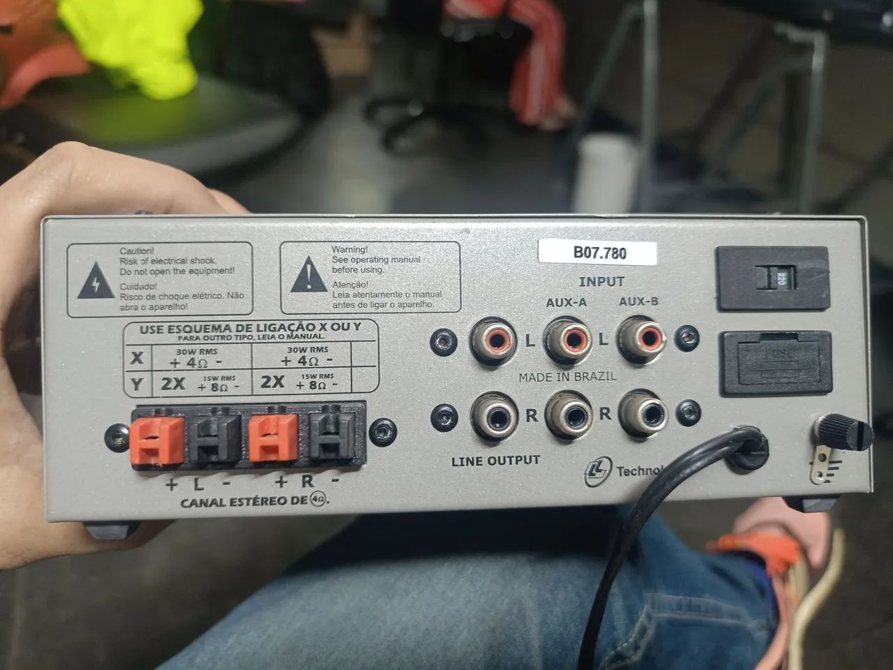 Amplificador de som - Foto 2