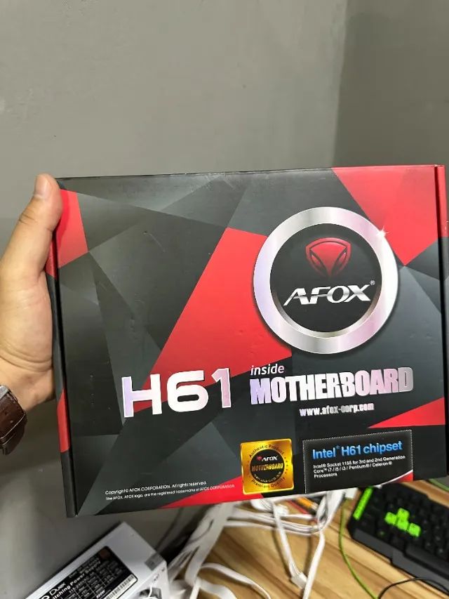 Placa Mãe 1155 BlueCase BMBH61 VGA/HDMI i3 i5 i7