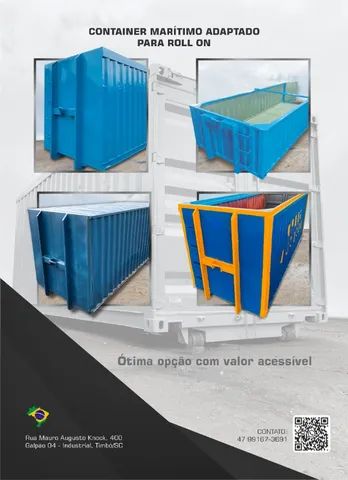 Caçamba Container Roll On Roll Off - Foto 5