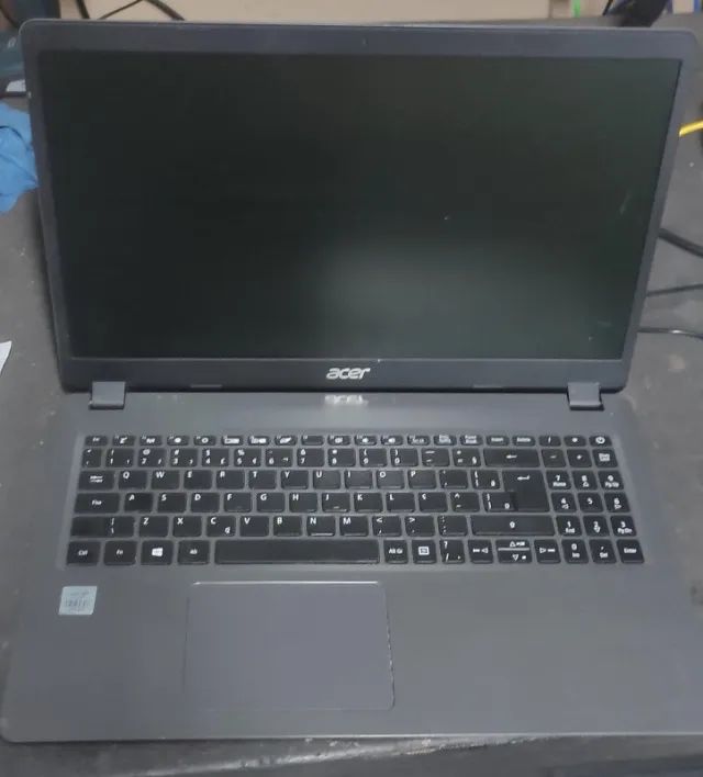 Notebook Acer Core i3 10ª Geração, 8 GB SSD 480