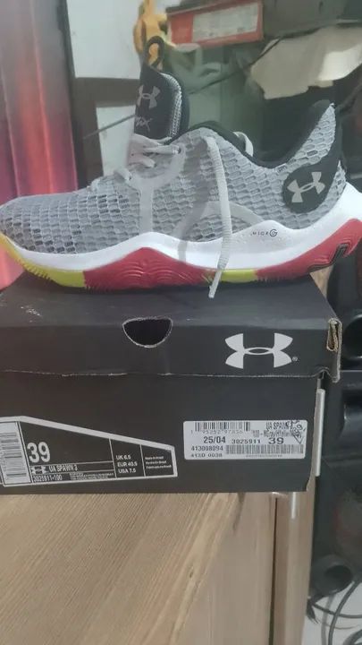 Tênis under Armour novo zero com nota fiscal  - Foto 2