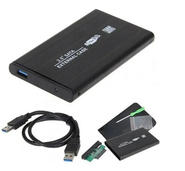 Case Usb 3.0 Em Aluminio Para Hd Sata De 2,5 De Notebook - Foto 3