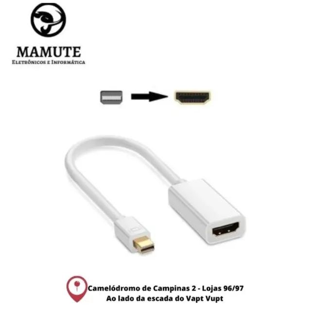 Cabo Conversor Adaptador Mini Displayport Para Hdmi Mac