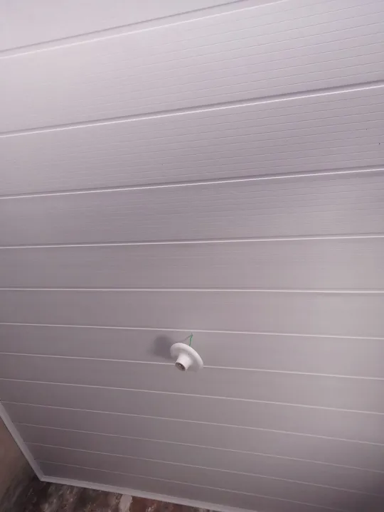 Forro PVC Branco para Teto - Novo