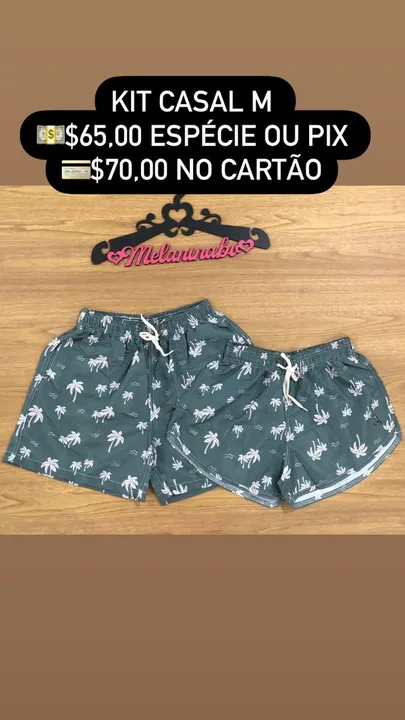 Short casal M G e Gg