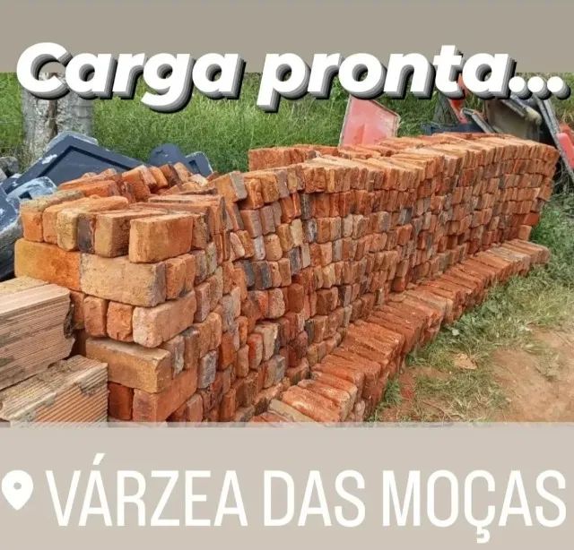 Parede de tijolinho rústico de demolição - Foto 5