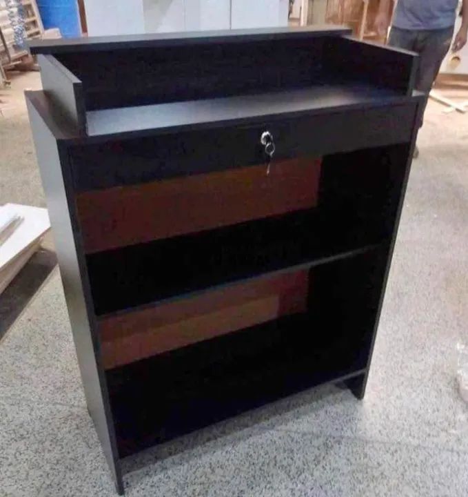 Balcão caixa simples preto super promoção  - Foto 2