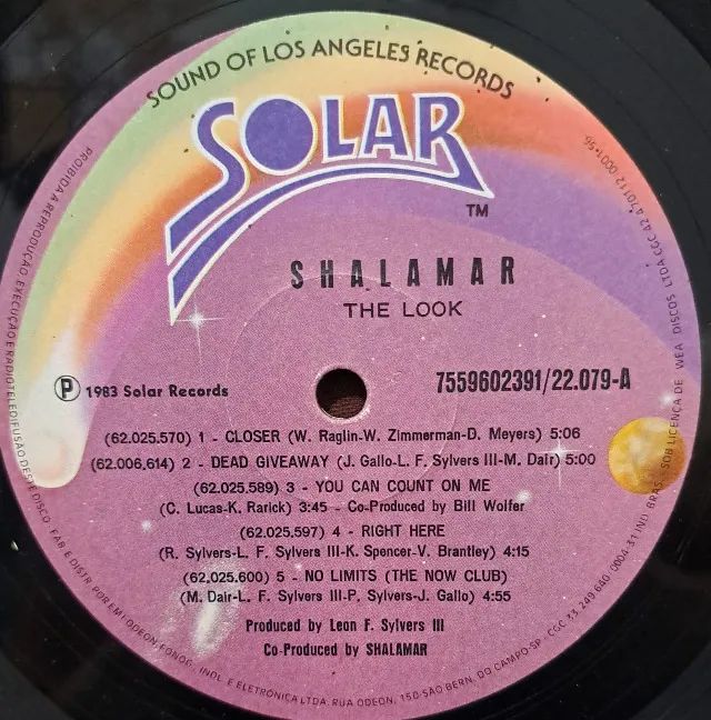 Disco de Vinil LP Shalamar The Look - Foto 4