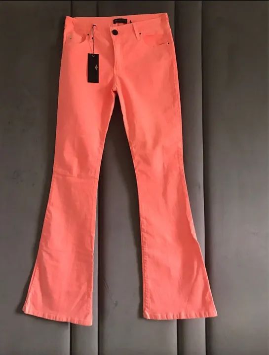 Calça  - Laranja Neon NOVA marca FOR ONE TAM 42