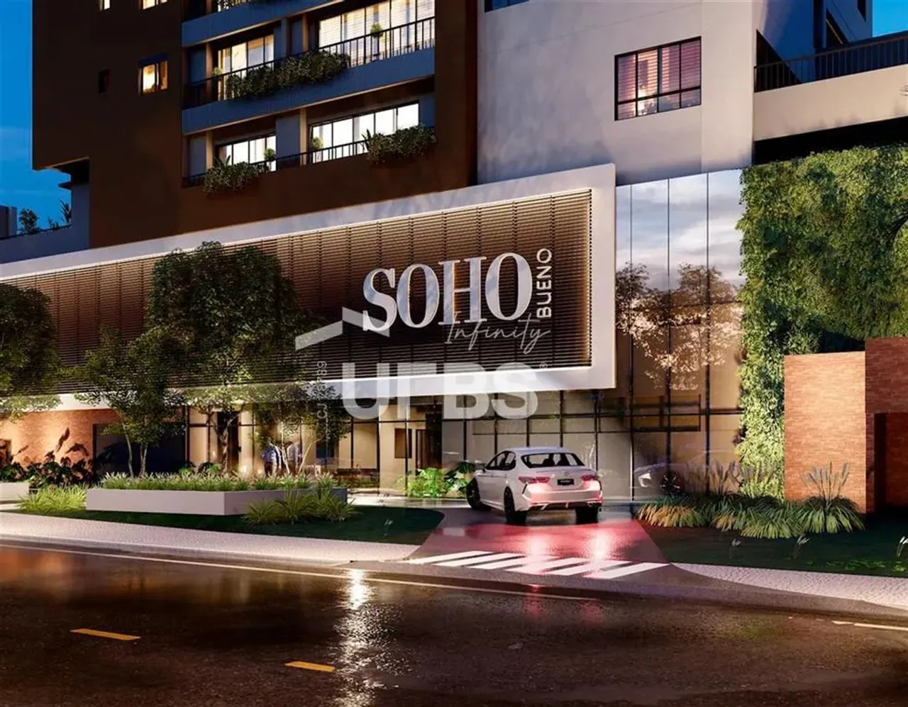 Soho Bueno - Flat 1 quarto, sendo 1 suíte