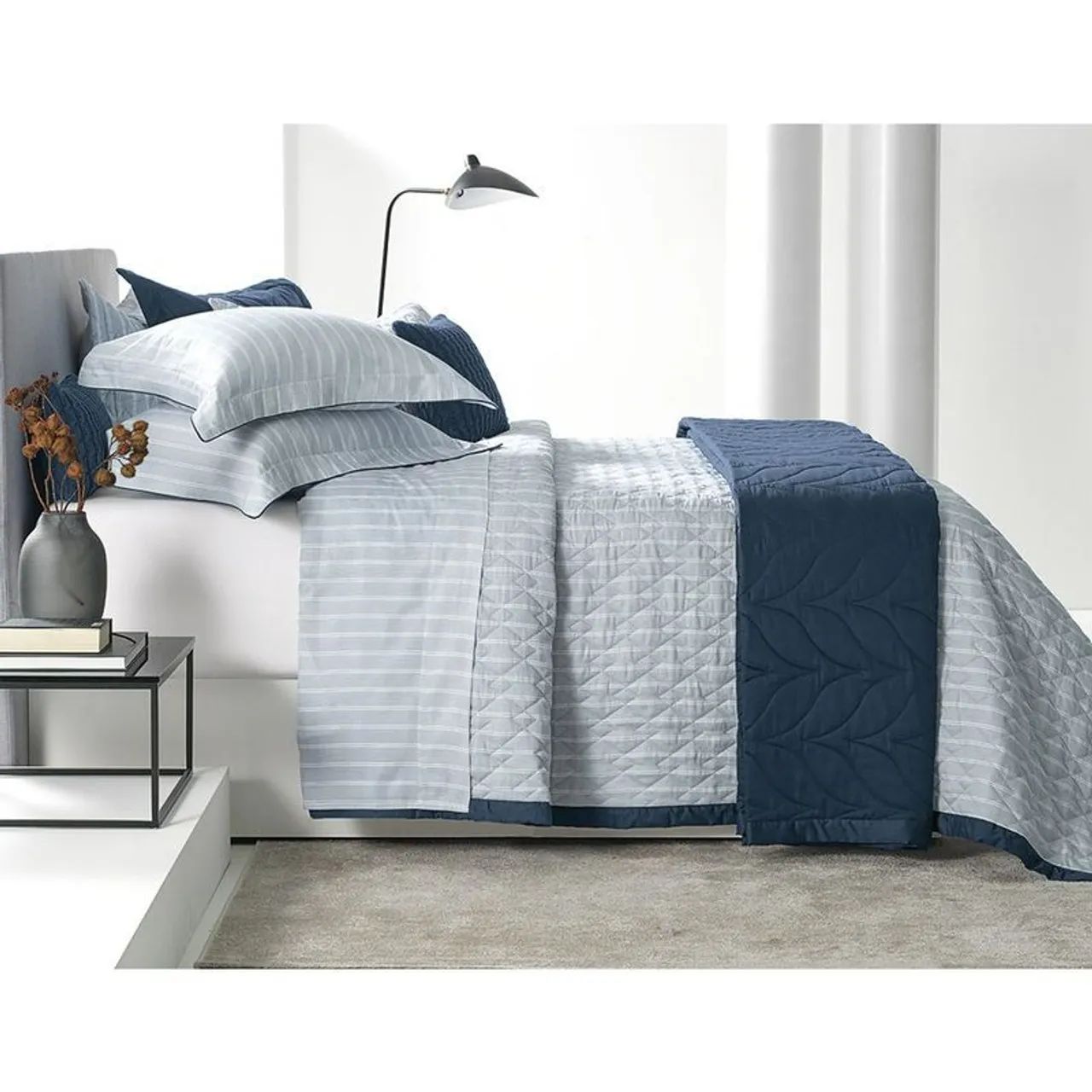 Jogo de Colcha King 3 Peças Trussardi (Novo) - Foto 4