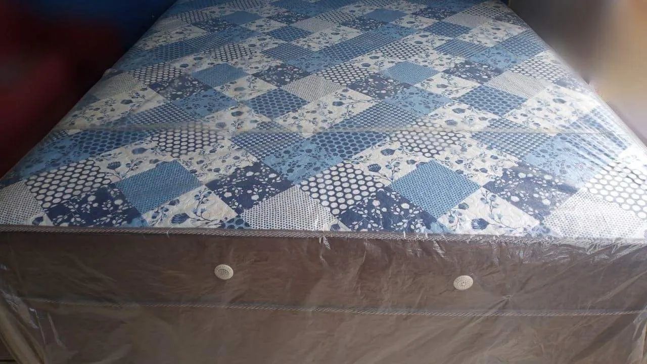 Cama casal molas ensacada com preço de fábrica entrega no mesmo dia é grátis  - Foto 4