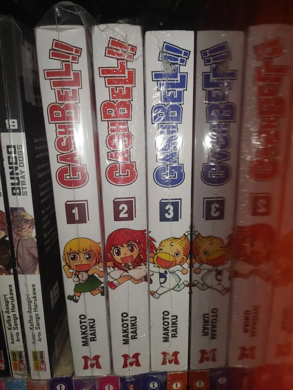 Gash Bell Mangá Vol. 1, 2 e 3 - Novo