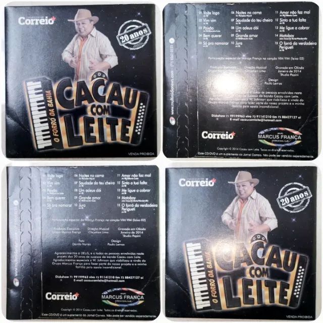 CD Musical Caca. Com Leit. Promo Antigo - Foto 2