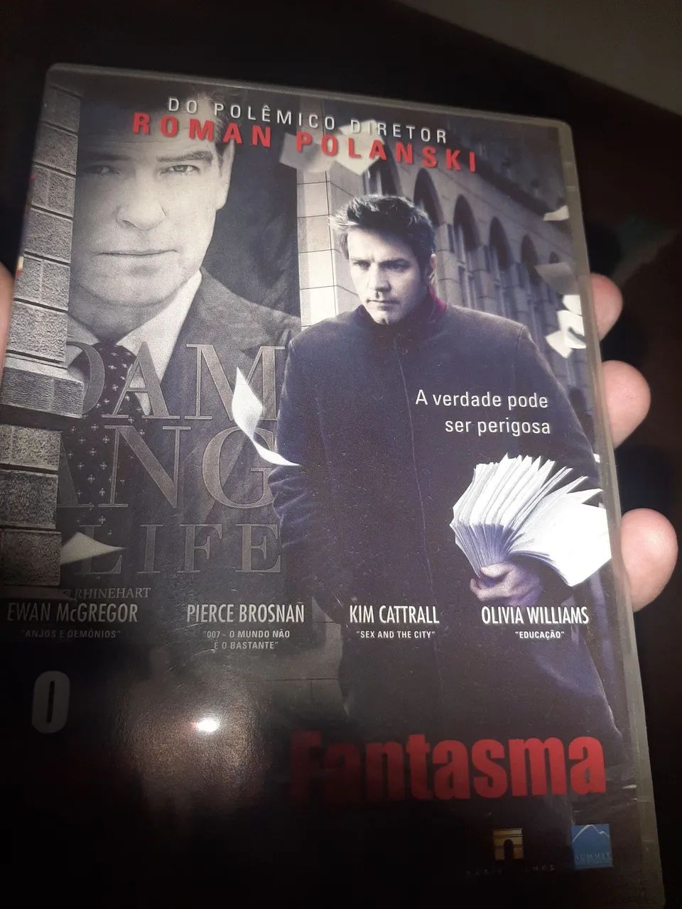 DVD - O Fantasma - Roman Polanski (novo)