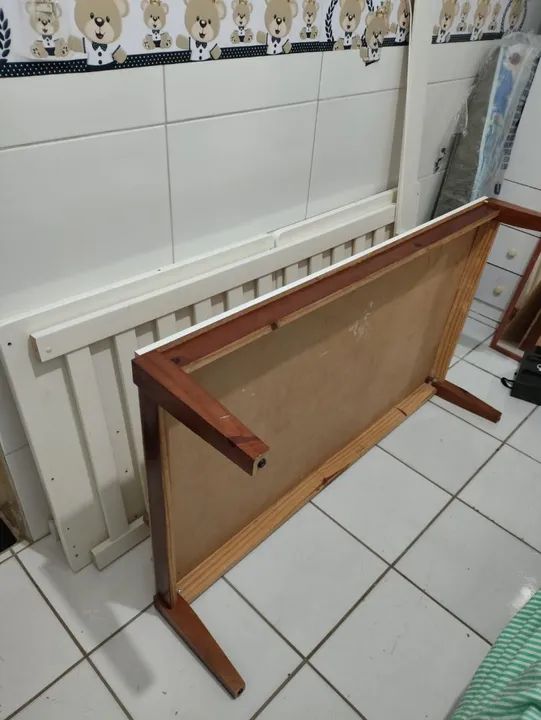 Berço Infantil Branco - usado   - Foto 4