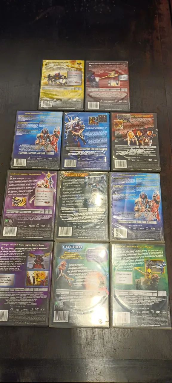 Coleção de DVDs Power Rangers - Foto 4