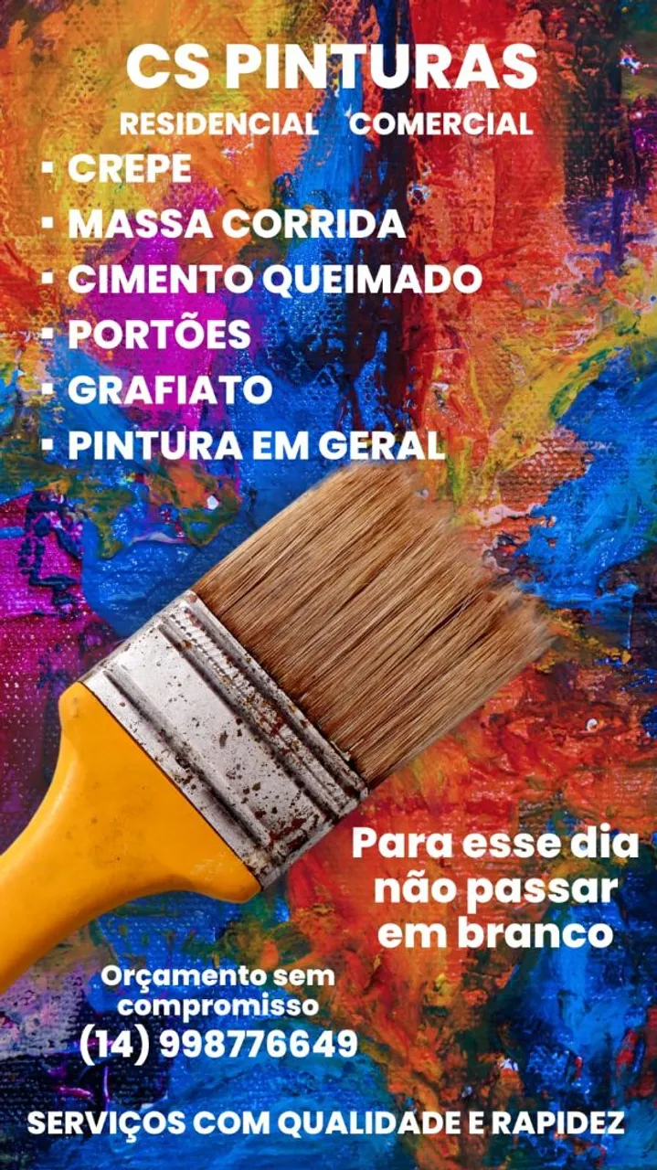 Pinturas - Orçamento sem compromisso