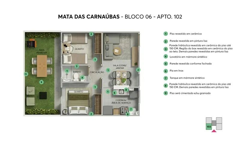 *NOME DO EMPREENDIMENTO - Sinal a partir de R$ 3 Mil e ainda pode USAR SEU FGTS como entra - Foto 3